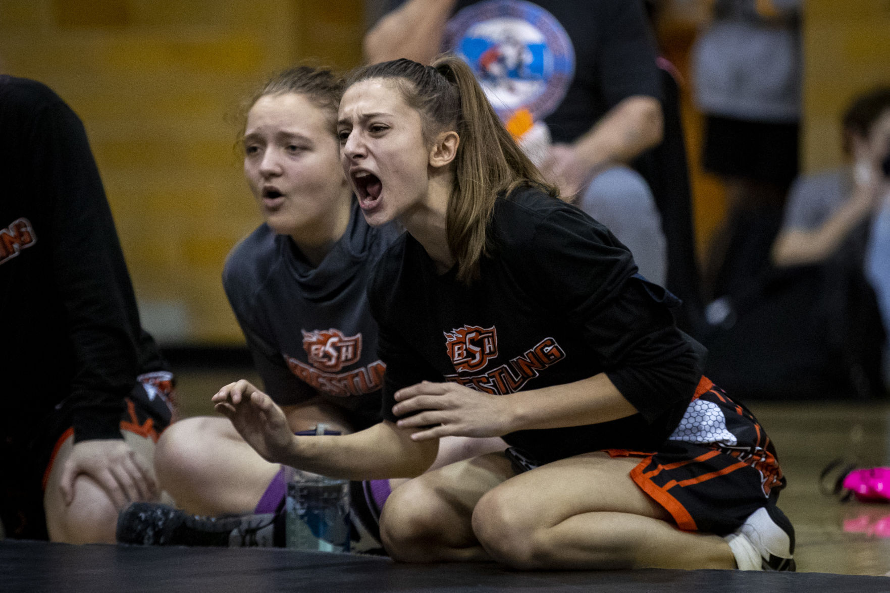 Billings Senior girls wrestling mixer